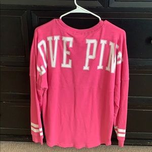 Victoria’s Secret PINK hot pink SIZE M Pullover
